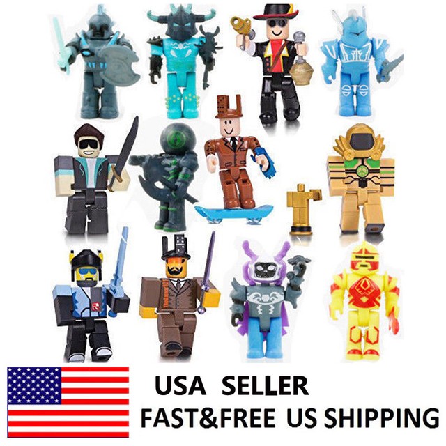 2018 Roblox Figures 6pcs Set Pvc Game Roblox Toy Mini Box Package Kids Gift - po roblox set