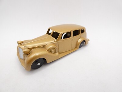Six Dinky Toys American cars, comprising a No. 39A Packard Super 8, a No. 39B Oldsmobile, a No. 39C
