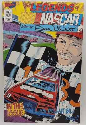 Vortex Comics The Legends of Nascar starring Bill Elliott  Million Dollar Bill