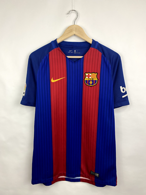 F. C. Barcelona 2016 Nike Soccer Jersey t-shirt size M color blue