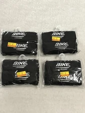 Bike Lot of 4 2 Packs Sports Bicep Bands Unisex Black 80% Cotton 20% Spandex NEW
