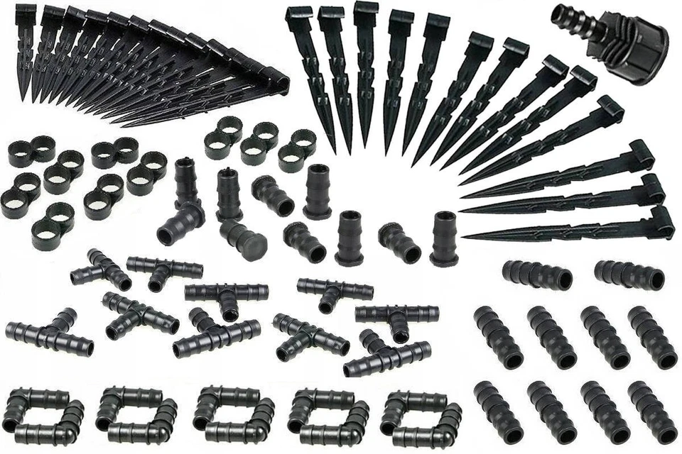 Tropfschlauch Perlschlauch 400m Tropfrohr Bewässerungschlauch Gartenschlauch Set - Bild 3 von 4