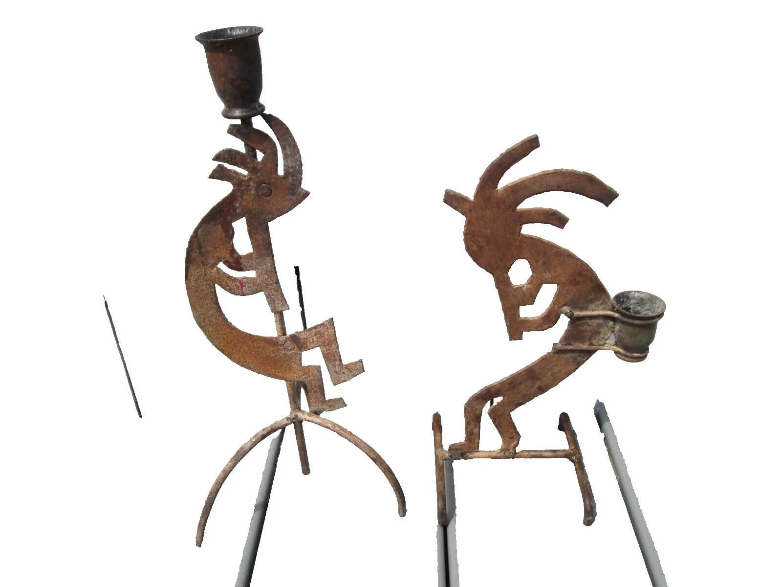 Native American Metal Candelabros y accesorios