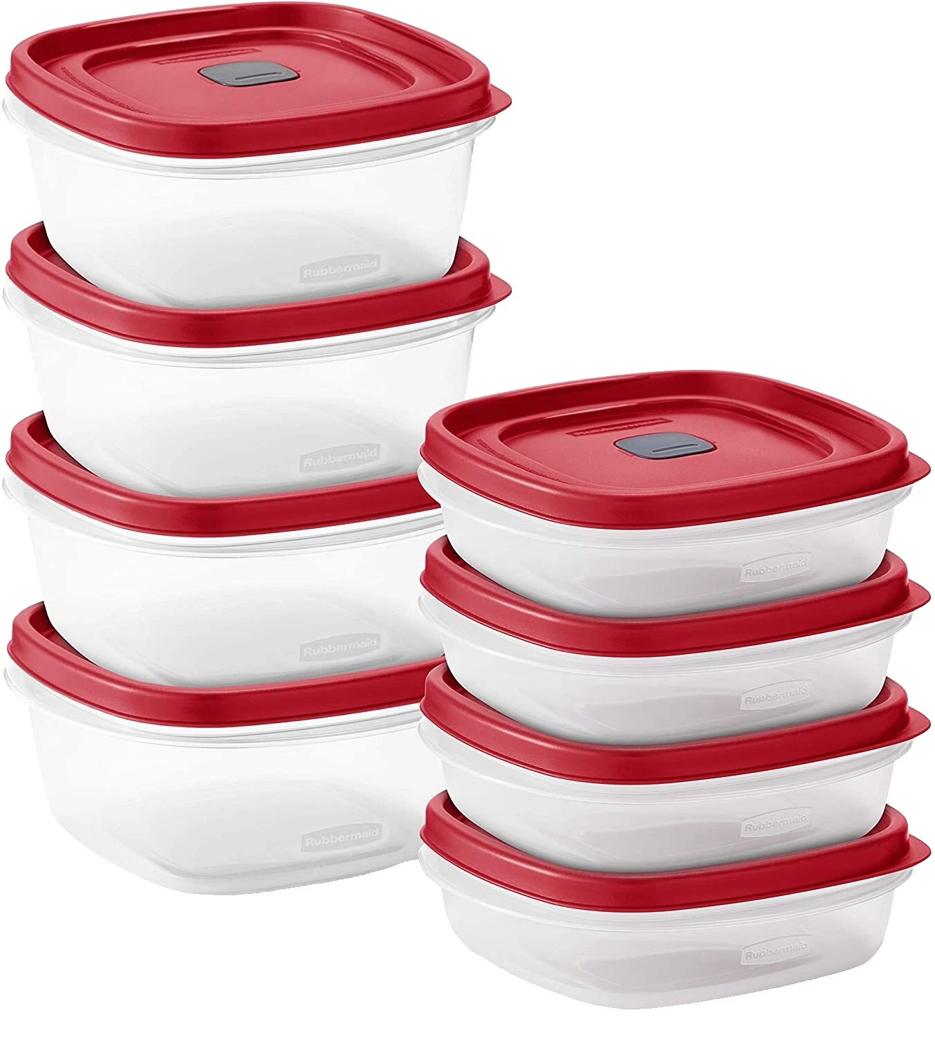Rubbermaid BPA-Free Plastic Food Storage Containers