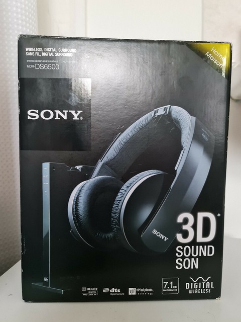 Sony Mdr Ds7500 Wireless Digital 3d Surround Headphones System From Japan For Sale Ebay