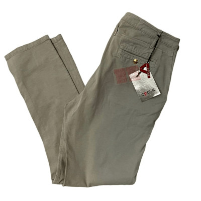 Cycle Beige Baggy Fit Chino Pants Size 28