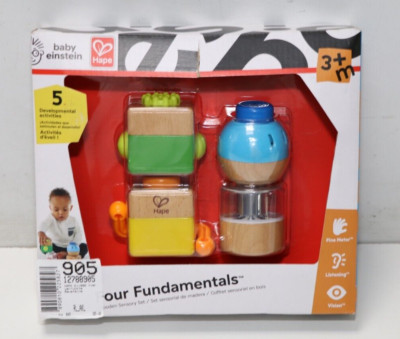 Baby Einstein by Hape E11886 - Vier verrückte Bausteine, Mehrfarbig