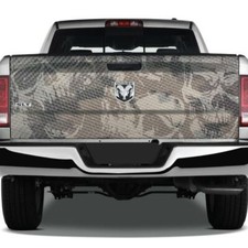 Grunge Skulls Camouflage Pickup Decal Tailgate Truck Wrap Camo Vinyl Graphic USA