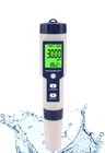 5 In 1, Pool Salt Tester & PH Meter Digital TDS Meter for Salinity PH Temp, EC 