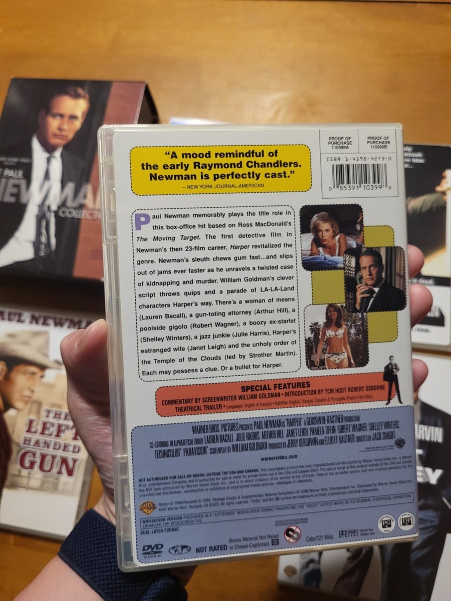 The Paul Newman Collection DVD 7 Movies Film Drowning Pool Left