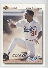 1992 Upper Deck Jose Offerman #532 1v4