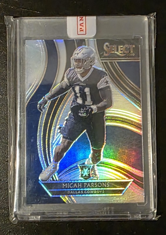 Panini 2020 Select XRC Micah Parsons Rookie Prizm #420 Dallas Cowboys 