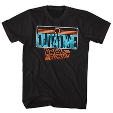 Back To The Future Neon Movie Shirt