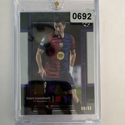 Topps Robert Lewandowski FC Barcelona #12 Amethyst /99