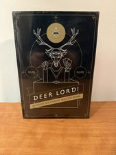 Juego de cartas Deer Lord Party Kickstarter Staff Pick Lark & Clam 2017 nuevo sellado