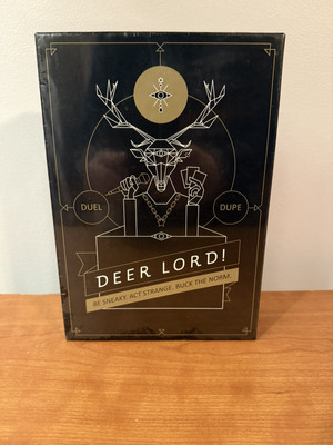 Deer Lord Party Card Game Kickstarter Staff Pick Lark & Clam 2017 New Sealed
