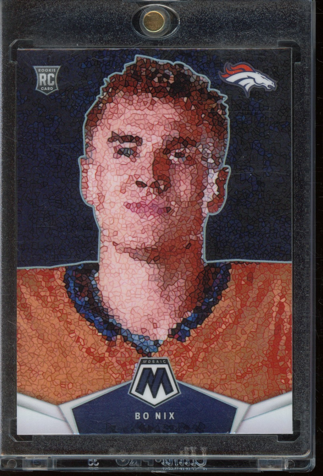 2024 Mosaic Bo Nix Micro Mosaic SP RC #MM-4