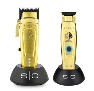 StyleCraft Saber Gold 2.0 Clipper  and SC Saber Trimmer Gold Set - BRAND NEW