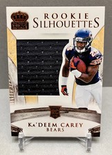 2014 KA'DEEM CAREY Crown Royale ROOKIE SILHOUETTES RC /199 Card# 218