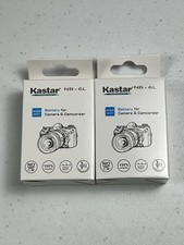 Kastar NB-6L Battery 2-Pack for Canon PowerShot D10, D20, ELPH 500 HS, S90,