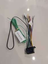 Brand New Original Sony Car Stereo Wiring Harness Adapter Plug for Touchscreen