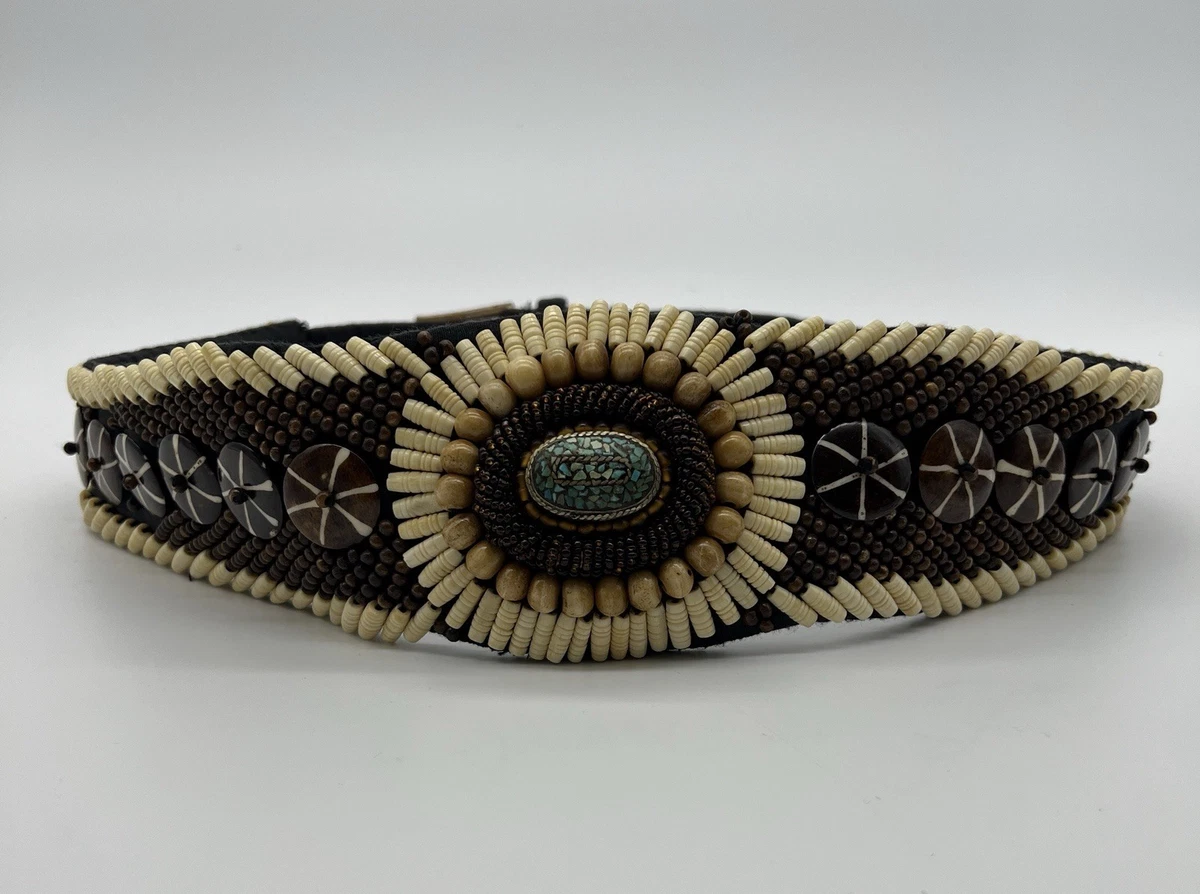 Beaded 100% Cotton Belts for Women for sale | eBay UK