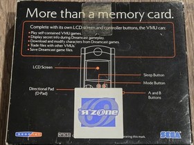 Sega Dreamcast VMU Visual Memory Unit NEW Smoke Green OEM Model HKT-7000 NIB