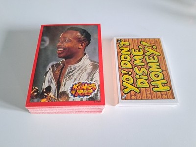Kings of Rap Karten Komplettsatz 66 Topps 1991 Neuwertig mit Stickern