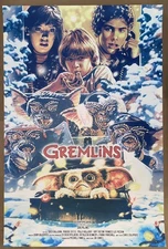 Gremlins Eddie Holly Print Poster mondo/ bottleneck artist #/35