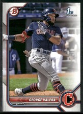 2022 Bowman #BP-22 George Valera Prospects