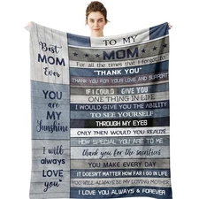  Gifts for Blanket - Birthday Gifts 60"x50" Blankets - Mother 60" x 50" Mom
