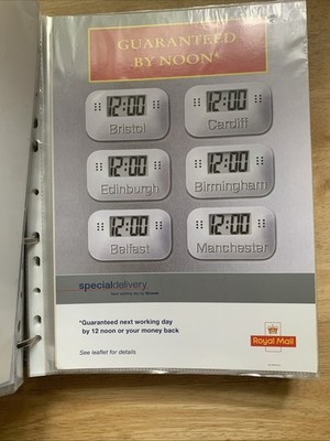 Postämter Post Werbeplakat