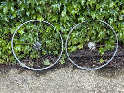 Vintage Shimano VIA 28 Zoll Rennrad Laufradsatz MA40 Exage Route