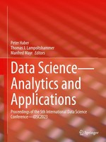 Data Science-Analytics And Applications Thomas J. Lampoltshammer