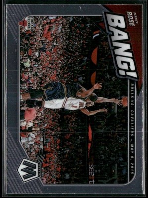 2020-21 Panini Mosaic #5 Derrick Rose Bang!