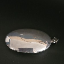 Vintage Locket Pendant Oval 925 Sterling Silver 13.5g