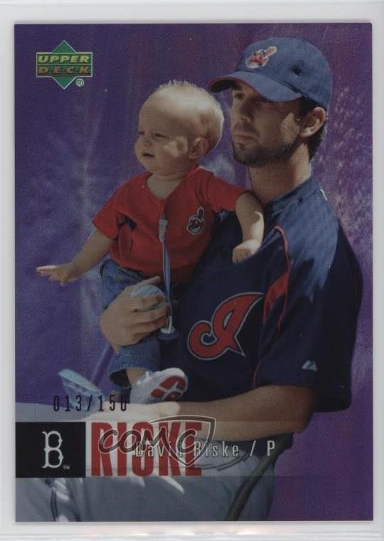 2006 Upper Deck Special F/X Purple 13/150 David Riske #144 2t9