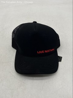 James Perse Los Angeles x Live Nation Mens Black Trucker Cap One Size
