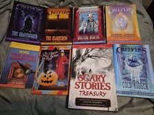 Children's Horror Book Lot Scary Stories Creepers Book Lot