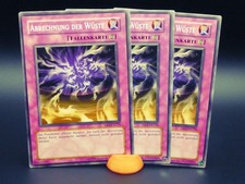 Yugioh Playset 3x Abrechnung der Wüste DR2 DE216/ Common/ Near Mint/ Deutsch
