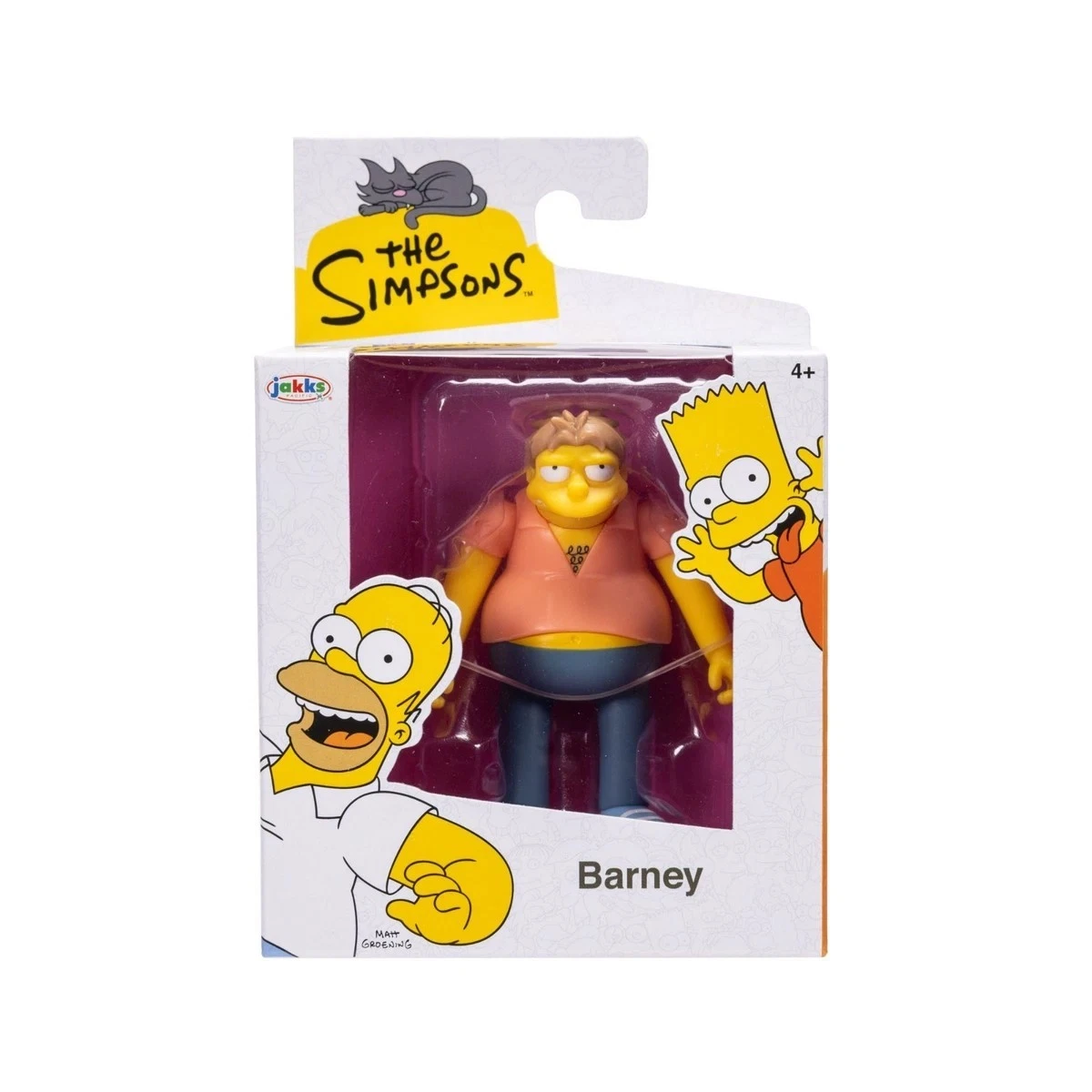 Barney The Simpsons Cartoon & TV Character Action Figure Action