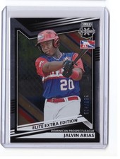 2022 Panini Elite Extra Edition Jalvin Arias #/999