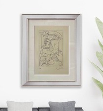 Certificato stampa litografica originale firmato a mano Pablo Picasso valutazione $3500!.=*.