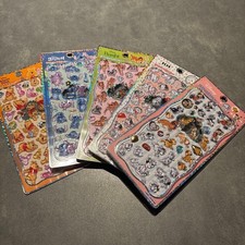 Disney Lion King Pinocchio Stitch 5 Pouchidoro Set Collectible