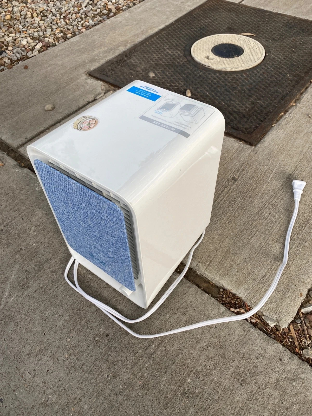 levoit LV-H126 52dB 120V 35W Air Purifier with HEPA Filter - Blue