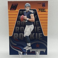 Will Levis 2023 Panini Zenith Red Zone SP RC #197 Titans