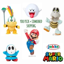 Jakks Pacific SUPER MARIO 2.5" Assorted Figures/Playset YOU PICK + COMBINED SHIP