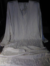 "HOPE" new york WOMEN'S BEIGE / IVORY PLUS GOWN NON COTTON