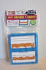 Teacher's Friend Mini Award Cards "Sit With a Friend" Rewards Teaching Supplies