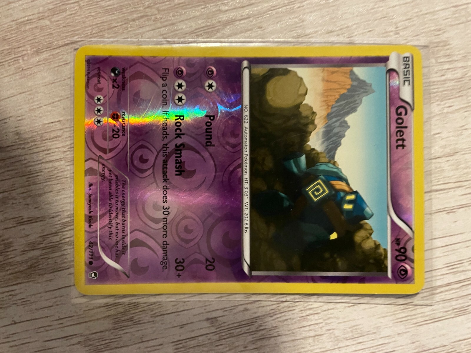 Golett (Furious Fists 42/111) - Common (Reverse Foil)